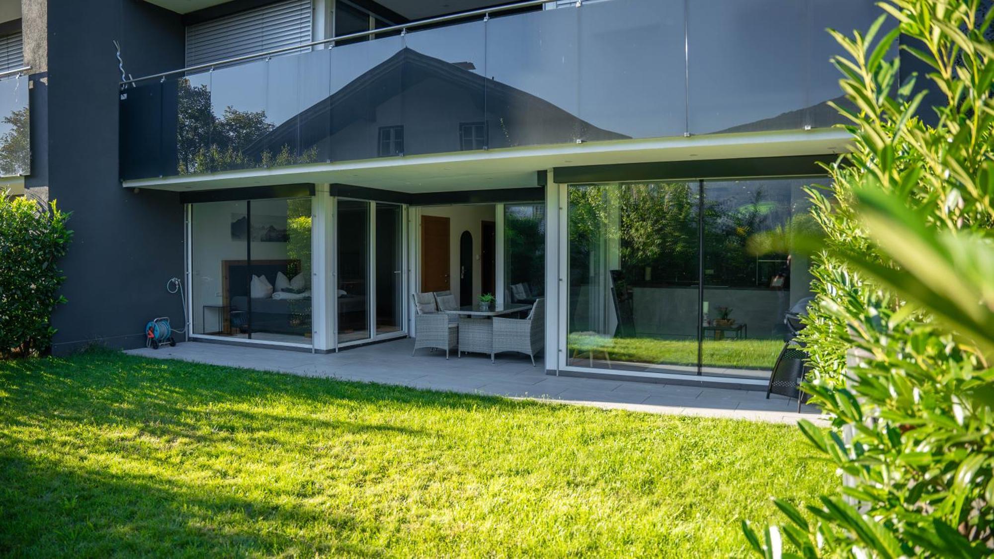 Sonnige Gartenwohnung Fritzens Экстерьер фото